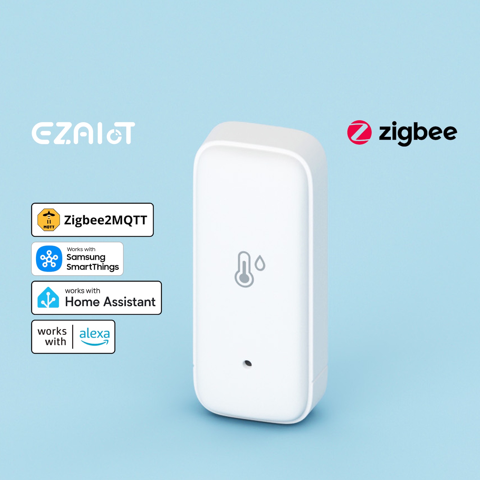 Smart Home Zigbee 3.0 - Tuya Smart Zigbee 3.0 Temperature Humidity