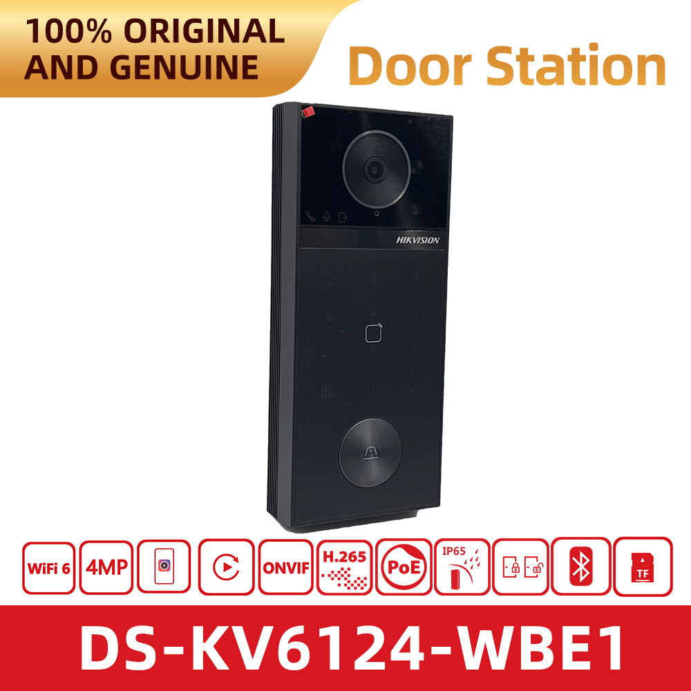 Smart Home Hikvision - Hikvision DS-KV6124-WBE1 IP Villa Intercom 4MP
