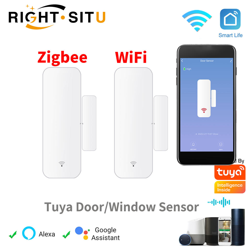 Smart Home Life - Tuya WiFi Zigbee Door Window Sensor