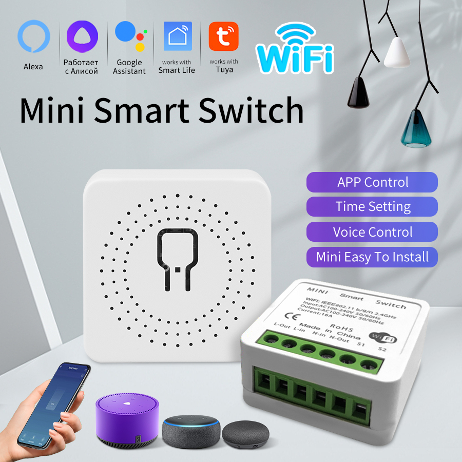 Smart Home Life - 16A 20A Tuya Smart WiFi Switch