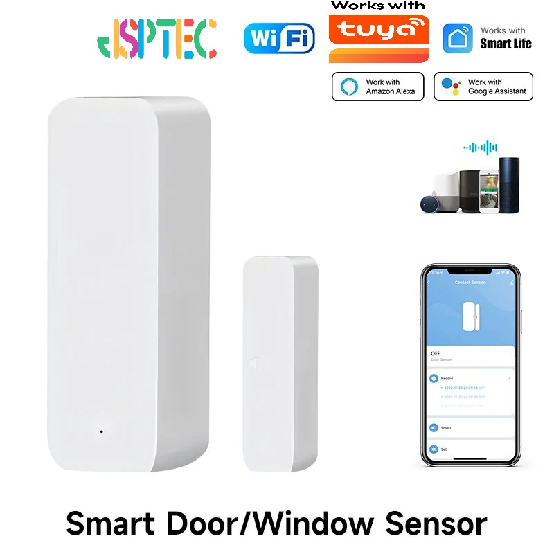 Smart Home Full System - Tuya WiFi Smart Door Sensor Door