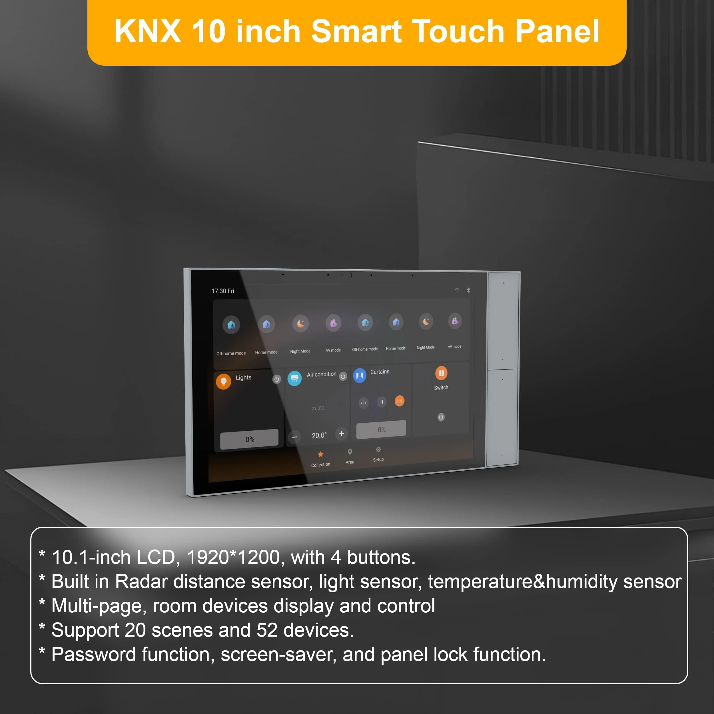 2026 Smart Touch Panel for Bus - Smart Home Knx review and price