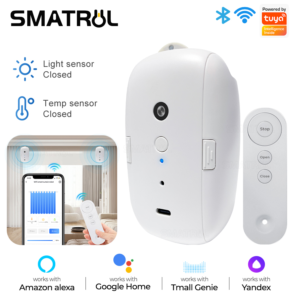 Tuya Smart Curtain Motor Bt Vo - Smart Curtain Robot review and price