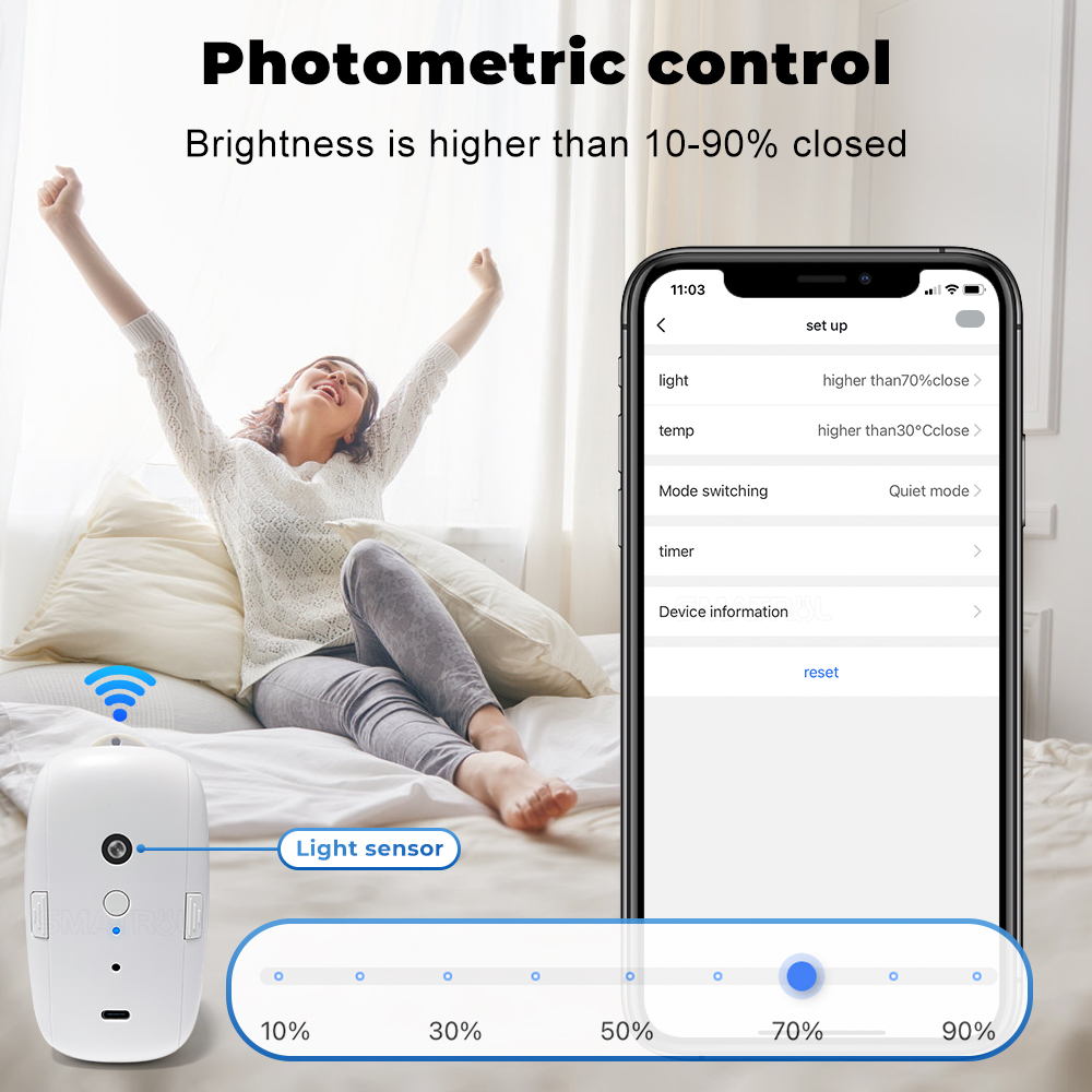 Tuya Smart Curtain Motor Bt Vo - Smart Curtain Robot review and price