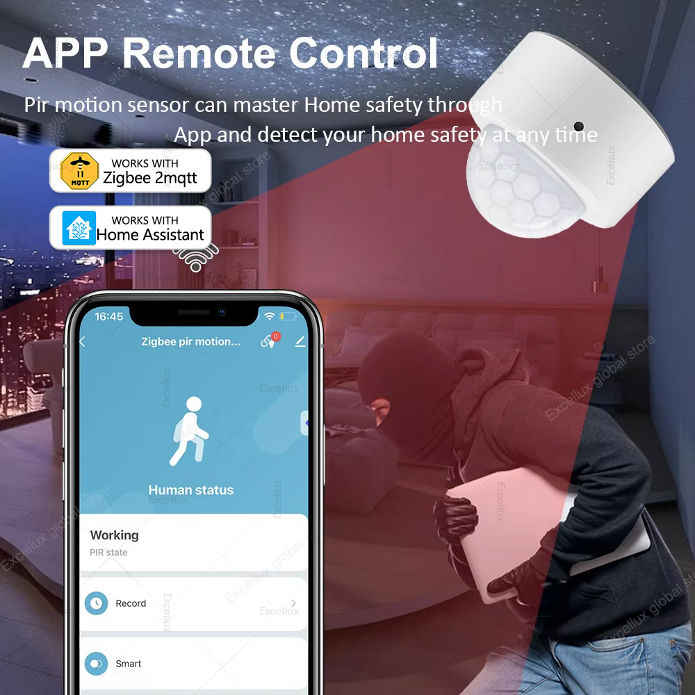 ZigBee PIR Motion Sensor Mini  - Smart Home Full System review and price