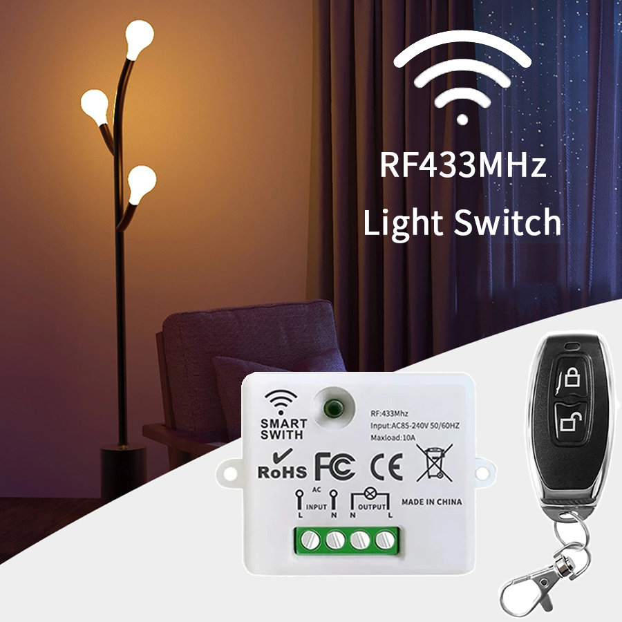 RF 433MHz Wireless Remote Cont - Smart Home Lighting Control review and price