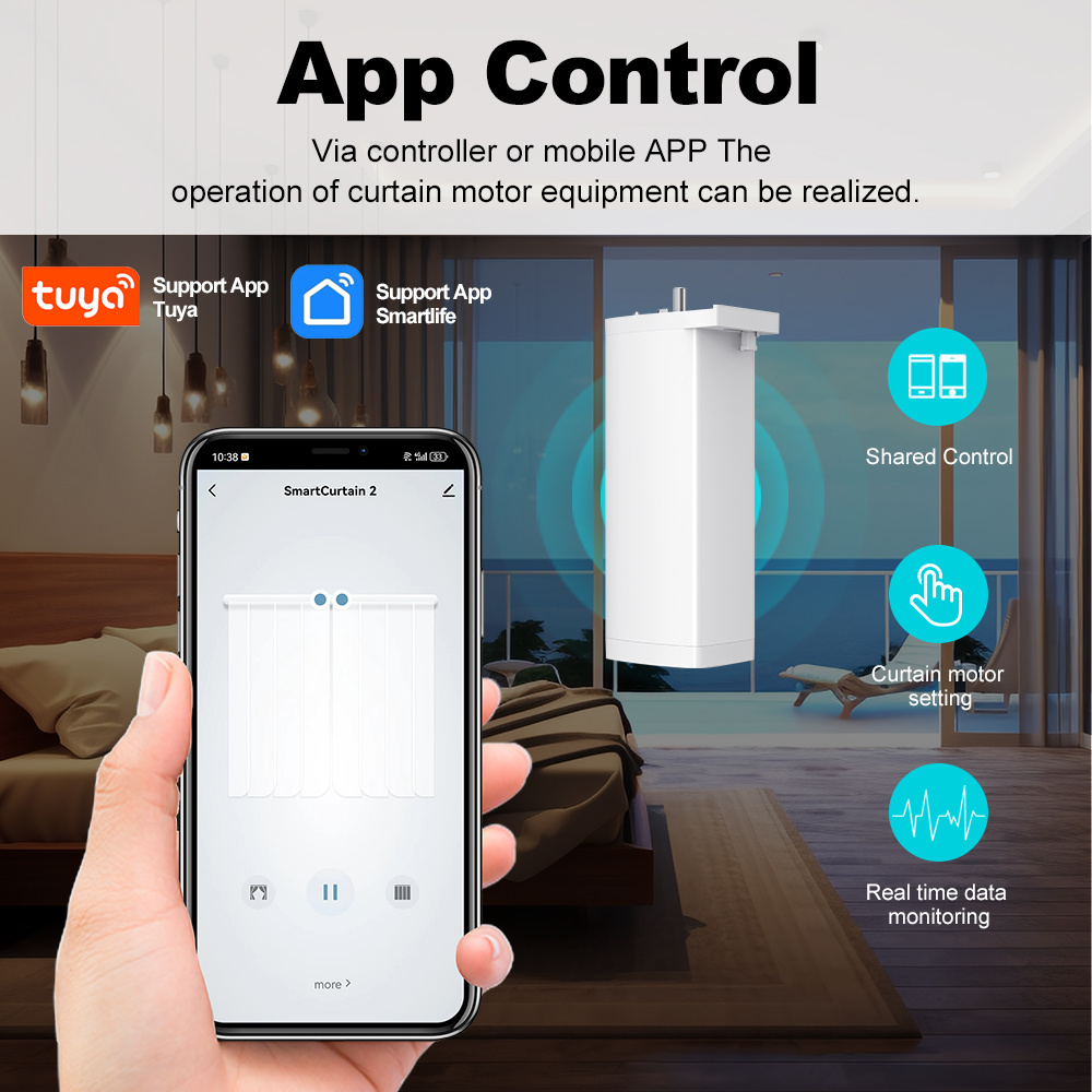 Smart Life Zigbee/WIFI Electri - Smart Home Blinds review and price