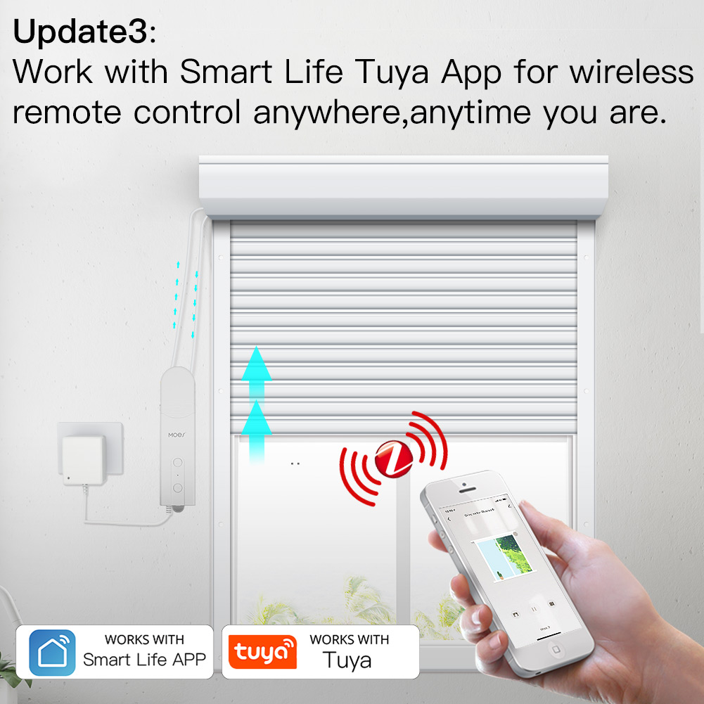 MOES ZigBee Smart DIY Motorize - Smart Home Blinds review and price
