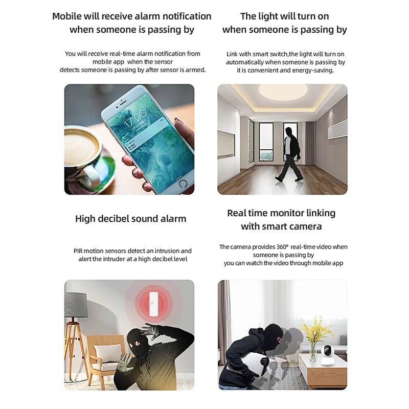 Tuya WiFi Zigbee PIR Motion Se - Smart Home Full System review and price