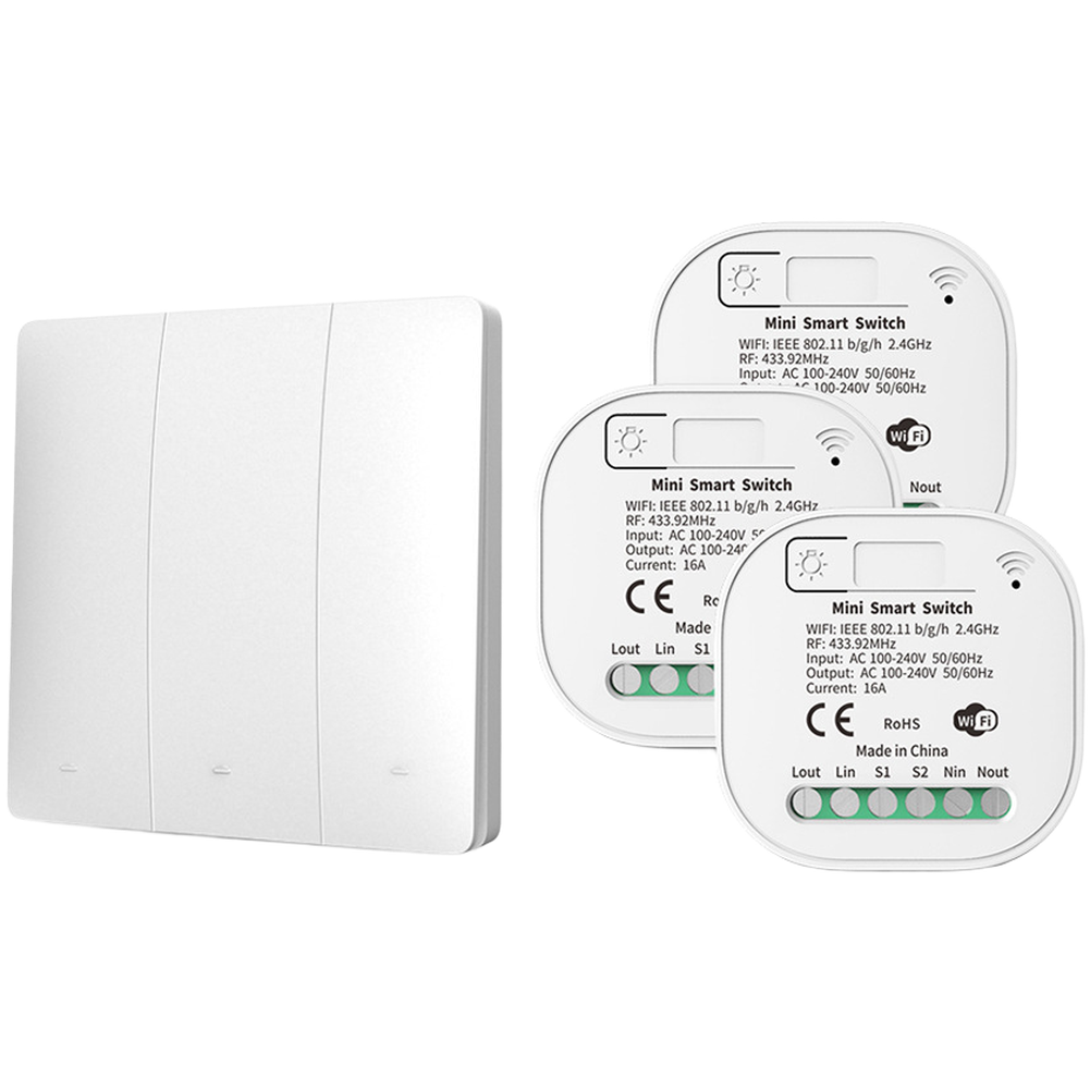 1PC Self Powered RF433 Wireles - Smart Home Lighting Control review and price
