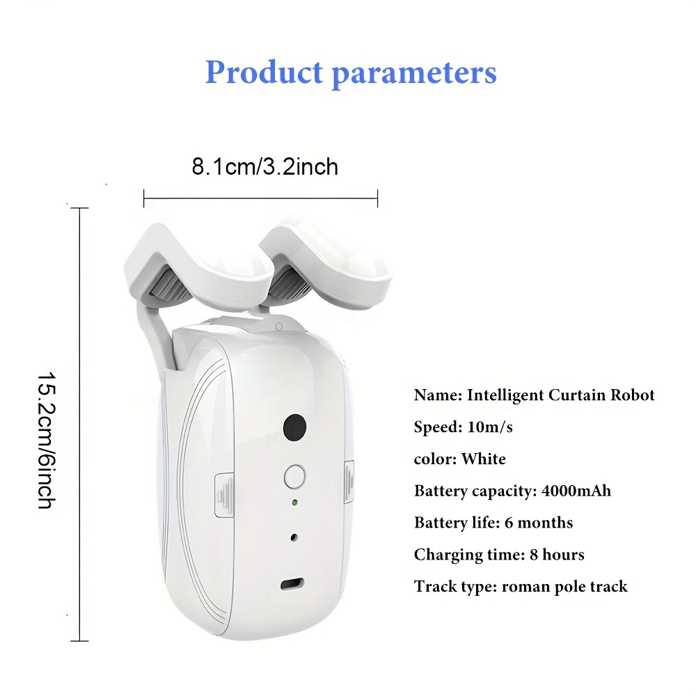 2pcs Wi-Fi Smart Curtain Robot - Smart Curtain Robot review and price