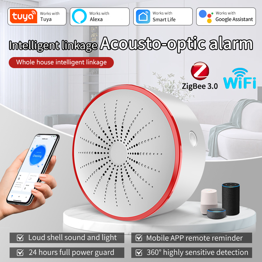 Tuya WiFi ZigBee Smart Alarm S - Smart Home Full System review and price