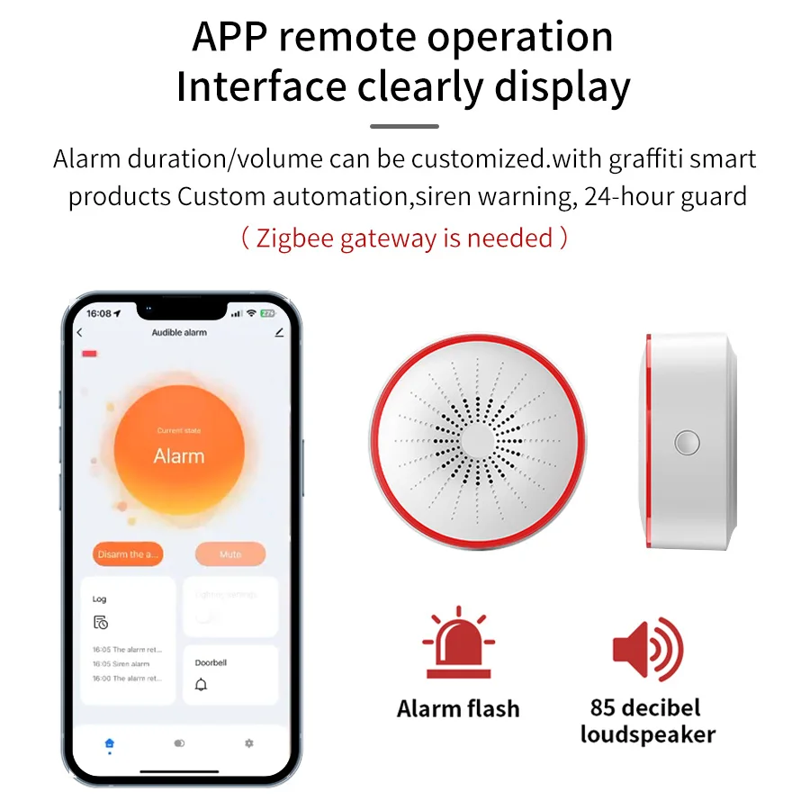 Tuya WiFi ZigBee Smart Alarm S - Smart Home Full System review and price