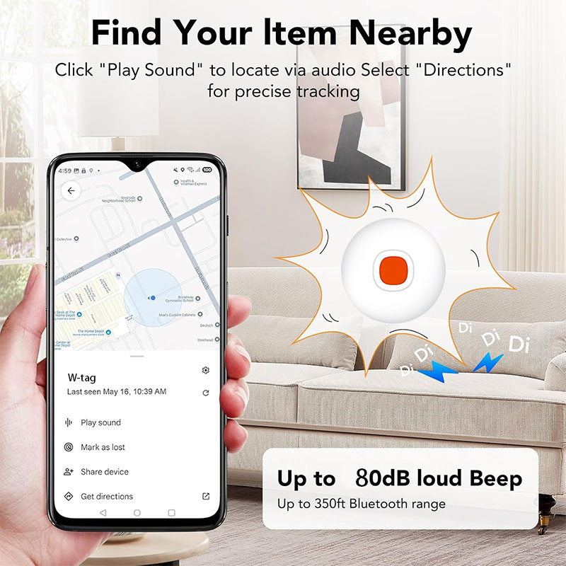 Wesolvet W-Tag Waterproof Smar - Smart Home Hub Samsung review and price
