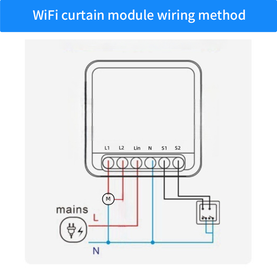 Wifi Smart Curtain Switch Modu - Smart Home Blinds review and price