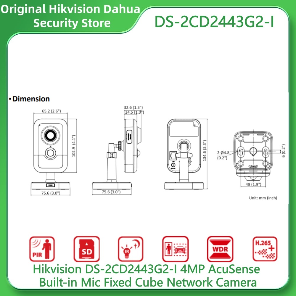 Hikvision DS-2CD2443G2-I 4MP M - Smart Home Hikvision review and price