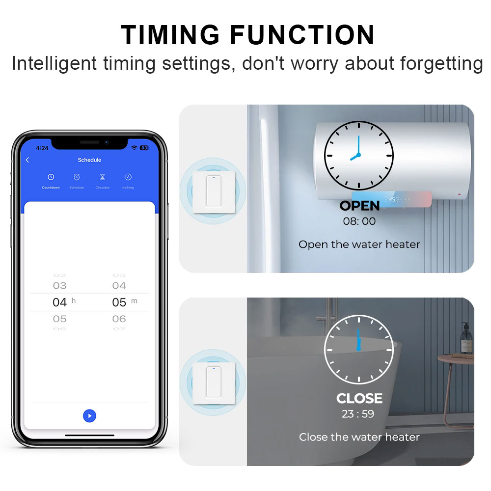Smart Water Heater Switch/WiFi - Smart Home Life review and price