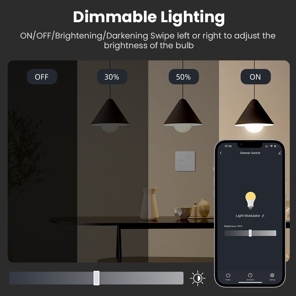 AVATTO WiFi 1/2 Gang Smart Dim - Smart Home Lighting Control review and price