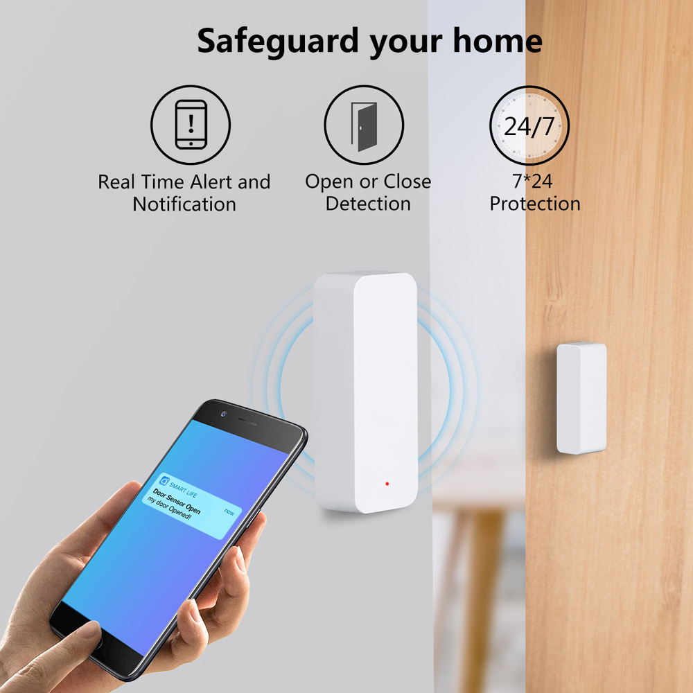 Tuya WiFi Zigbee Door Window S - Smart Home Life review and price