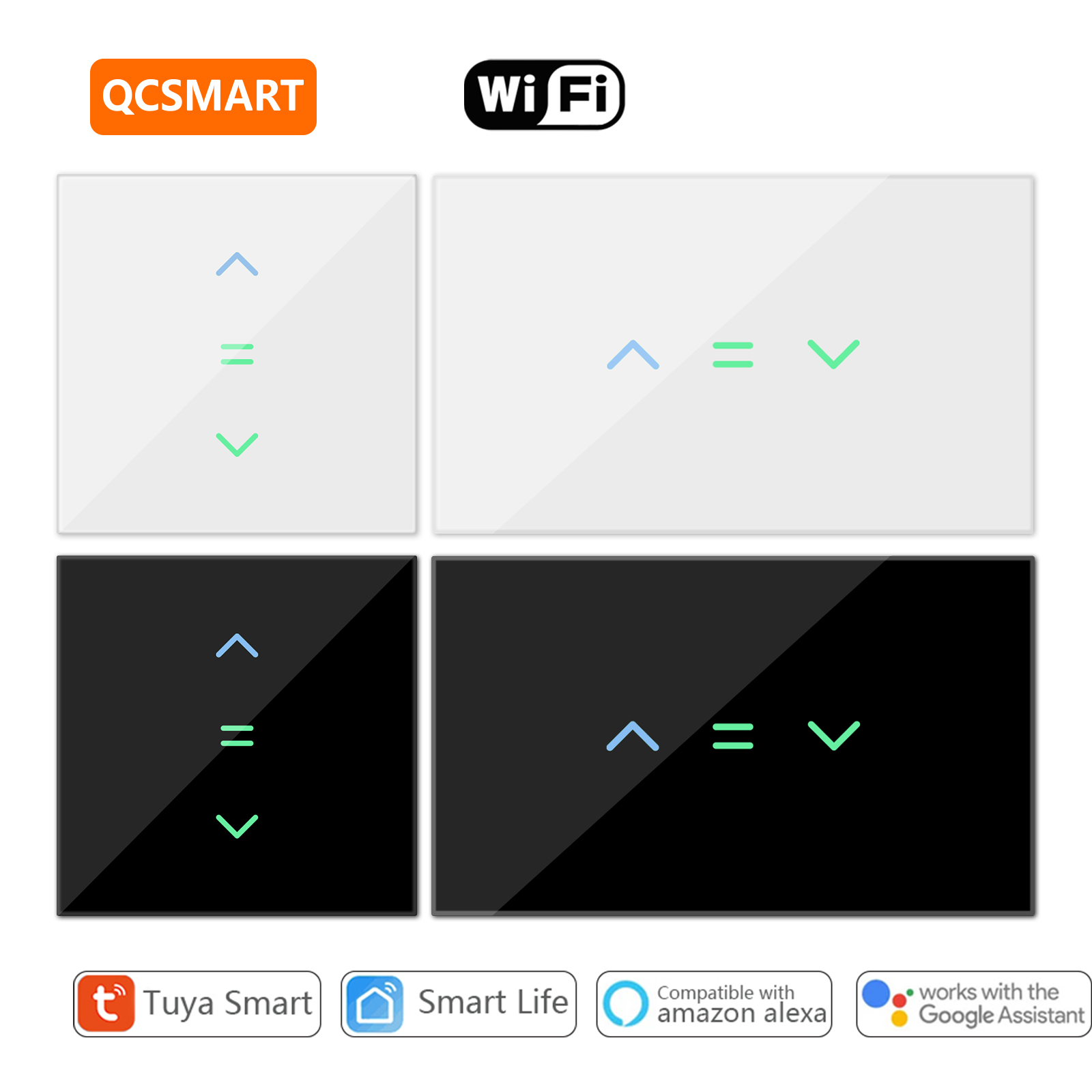 QCSMART Roller Shutter Blinds  - Smart Home Blinds review and price
