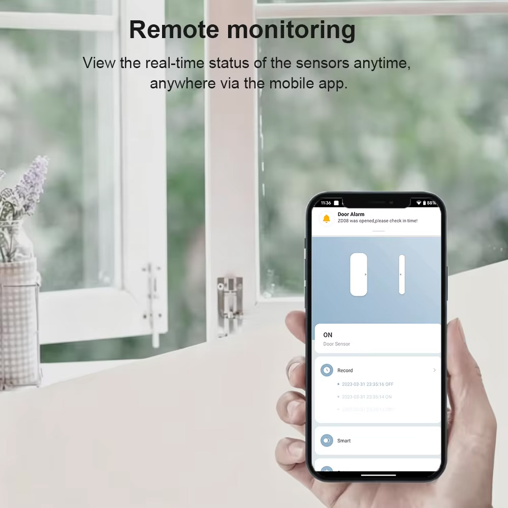 Zigbee 3.0 Door Window Sensor  - Smart Home Zigbee 3.0 review and price