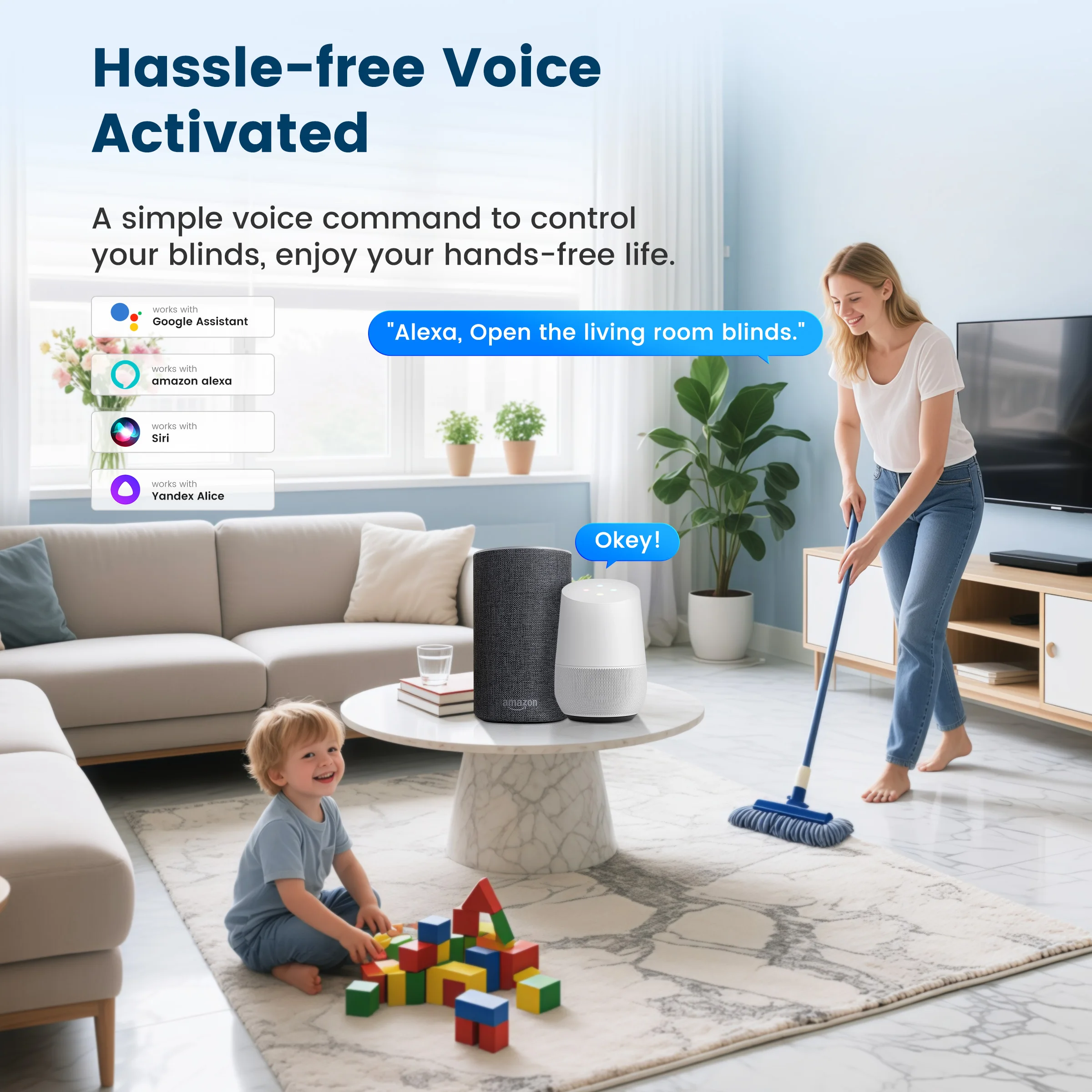 GIRIER Smart Curtain Motor WiF - Smart Home Blinds review and price