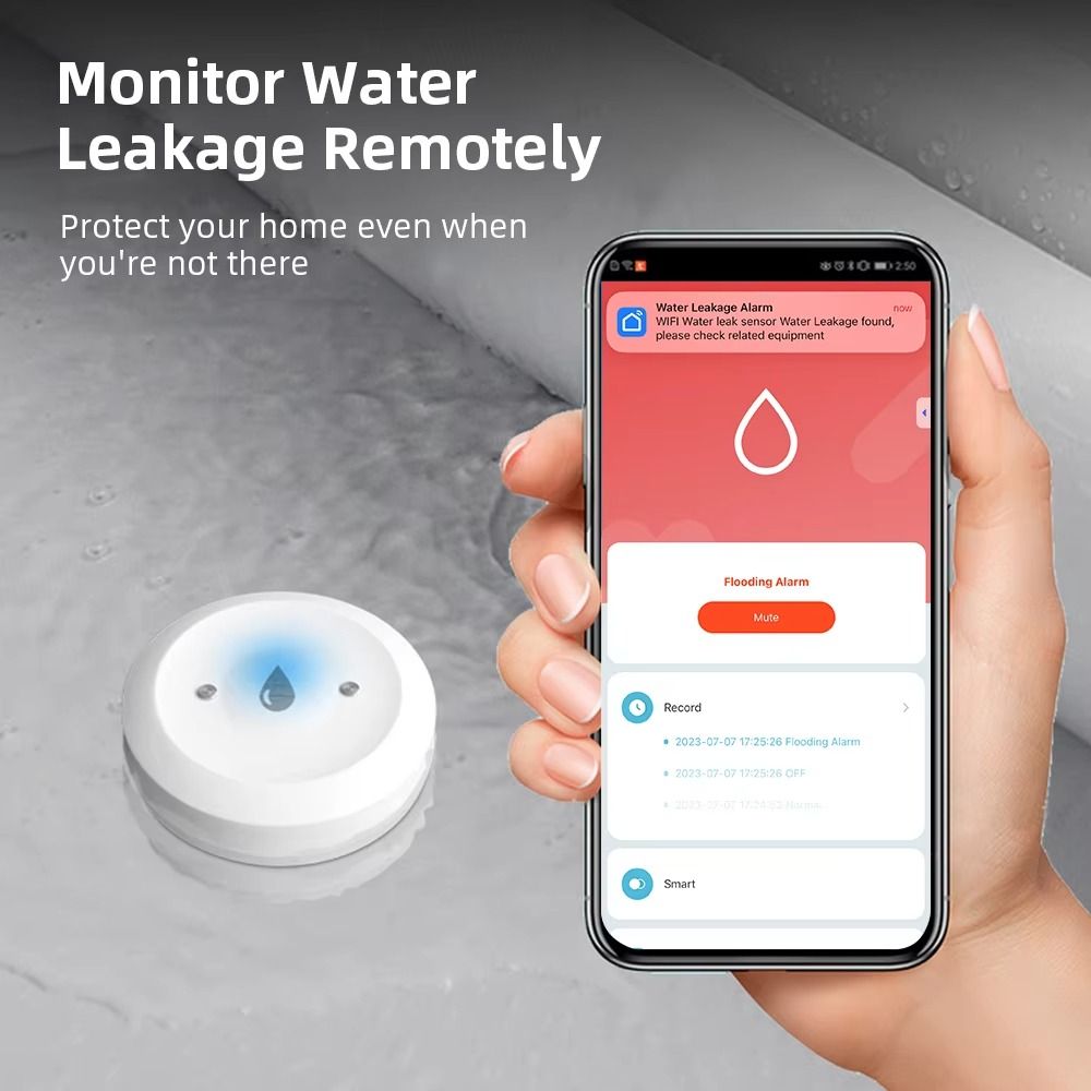 Alarm Function ZigBee Water Se - Smart Home Zigbee 3.0 review and price