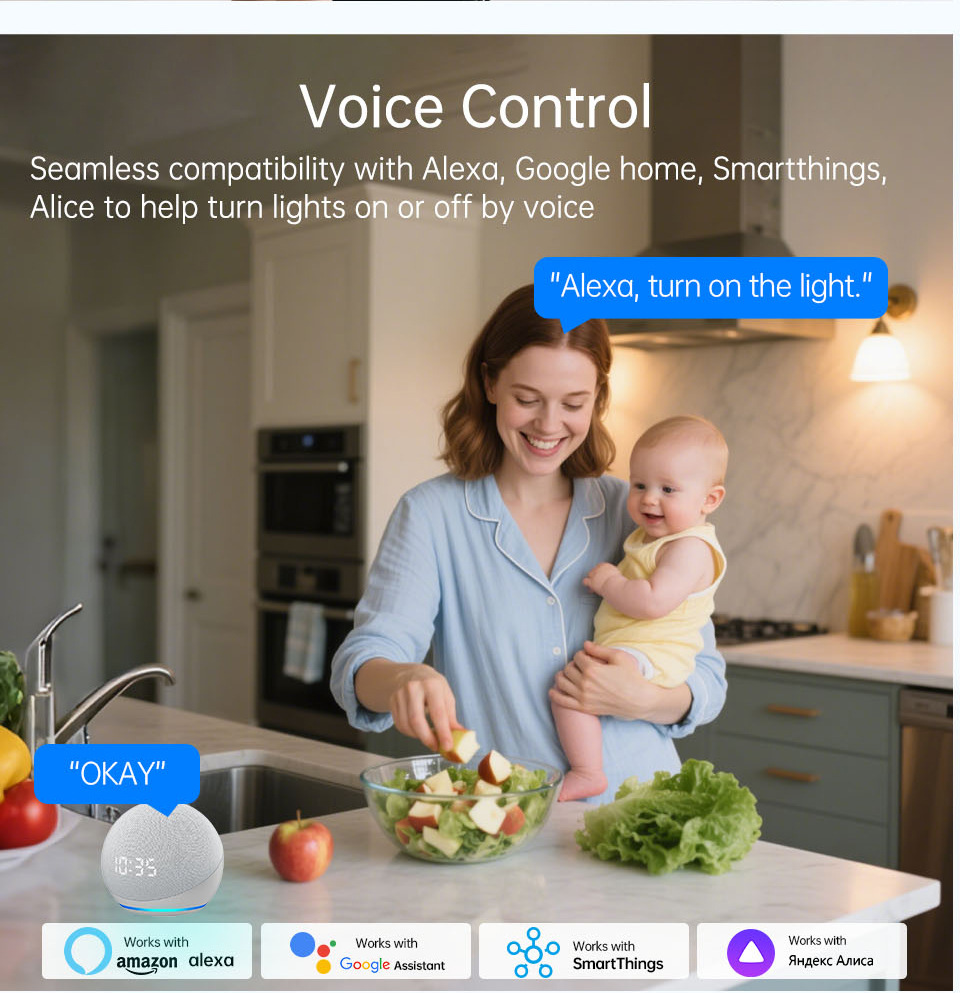 1 2 3 4 Gang WiFi RF 433mhz To - Smart Home Full System review and price