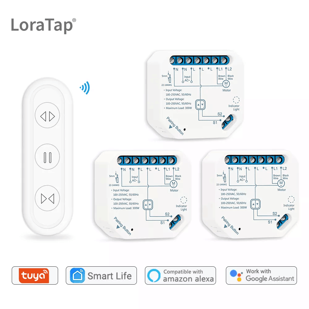 Tuya Smart Life Curtain Switch - Smart Home Blinds review and price