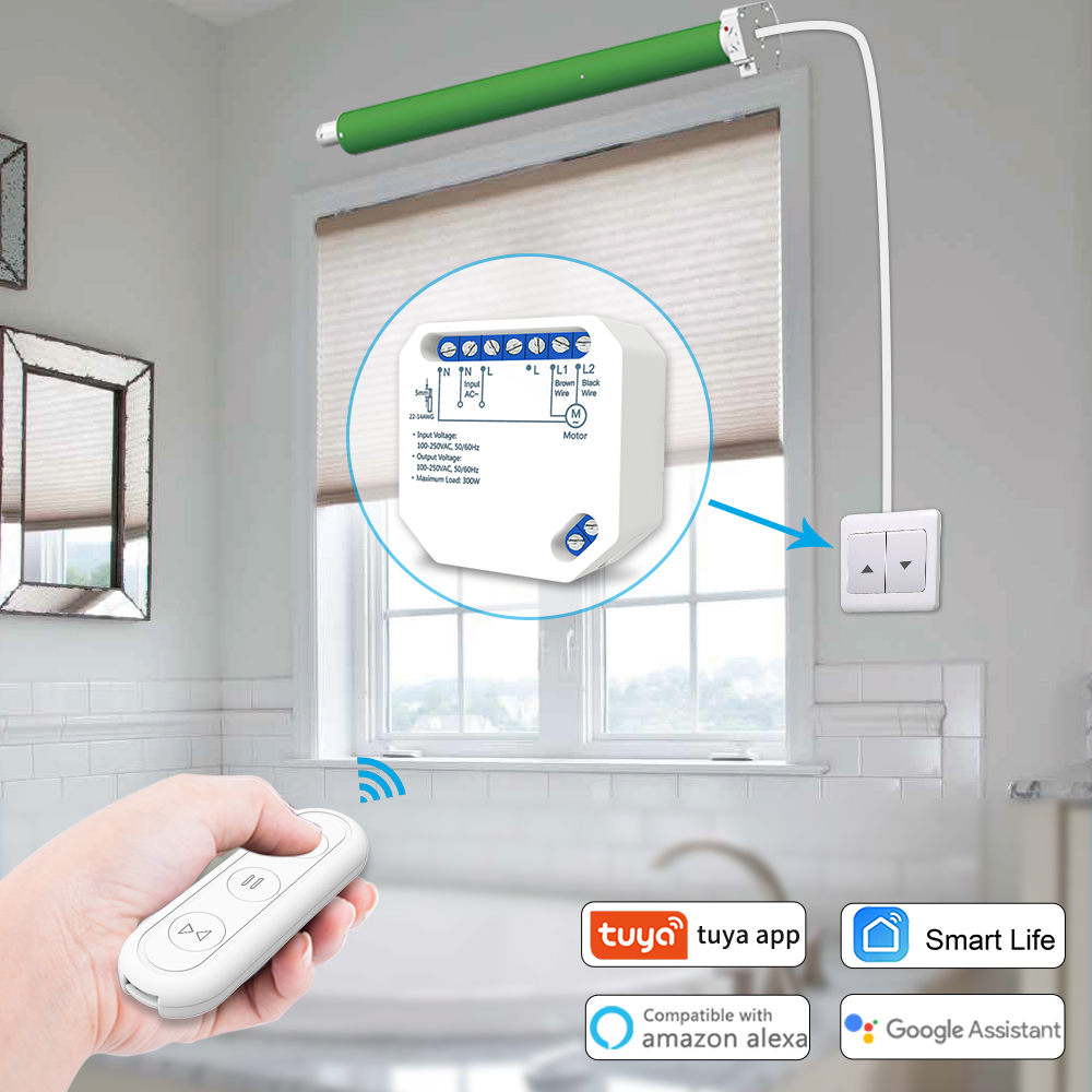 Tuya Smart Life Curtain Switch - Smart Home Blinds review and price