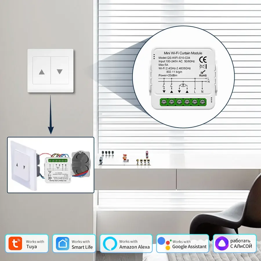 Tuya Smart ZigBee/WiFi Curtain - Smart Home Blinds review and price