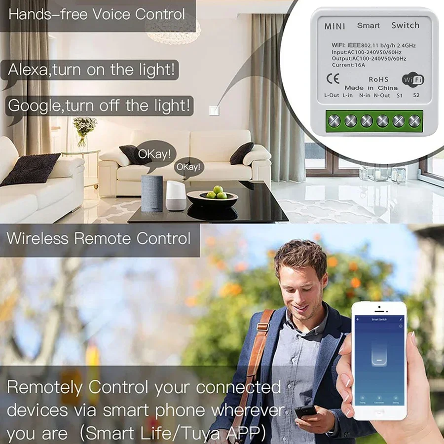 16A 20A Tuya Smart WiFi Switch - Smart Home Life review and price