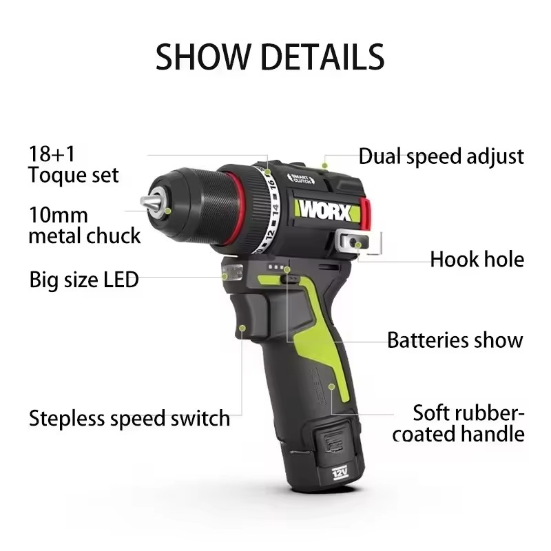WORX WU135 Cordless Electric D - Smart Home Interior review and price