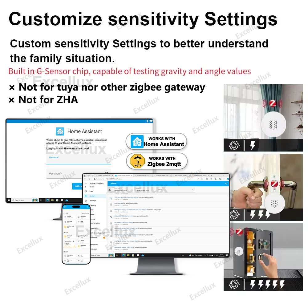 Zigbee 3.0 Smart Vibration Sen - Smart Home Zigbee 3.0 review and price