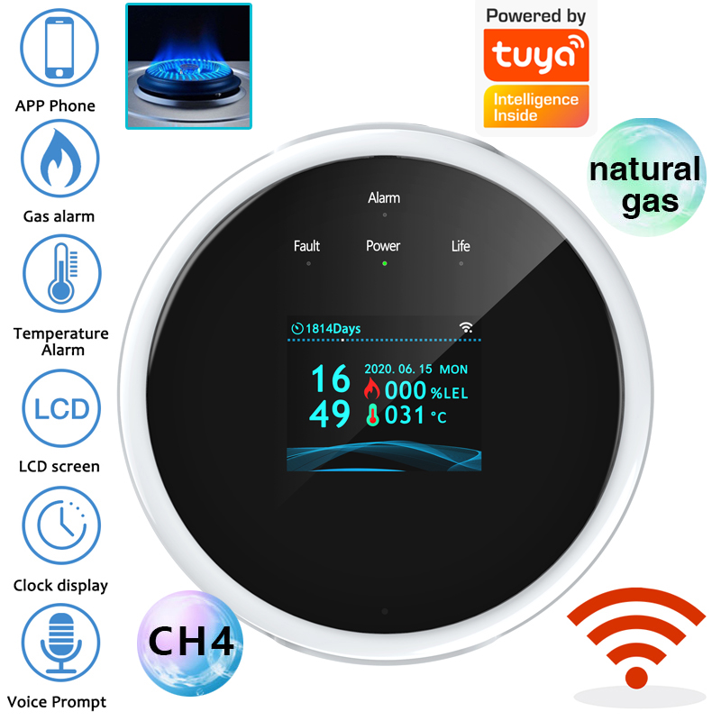 2.4G WiFi Gas Alarm Sensor Com - Smart Home Full System review and price