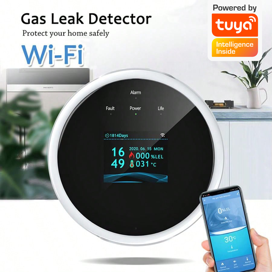 2.4G WiFi Gas Alarm Sensor Com - Smart Home Full System review and price