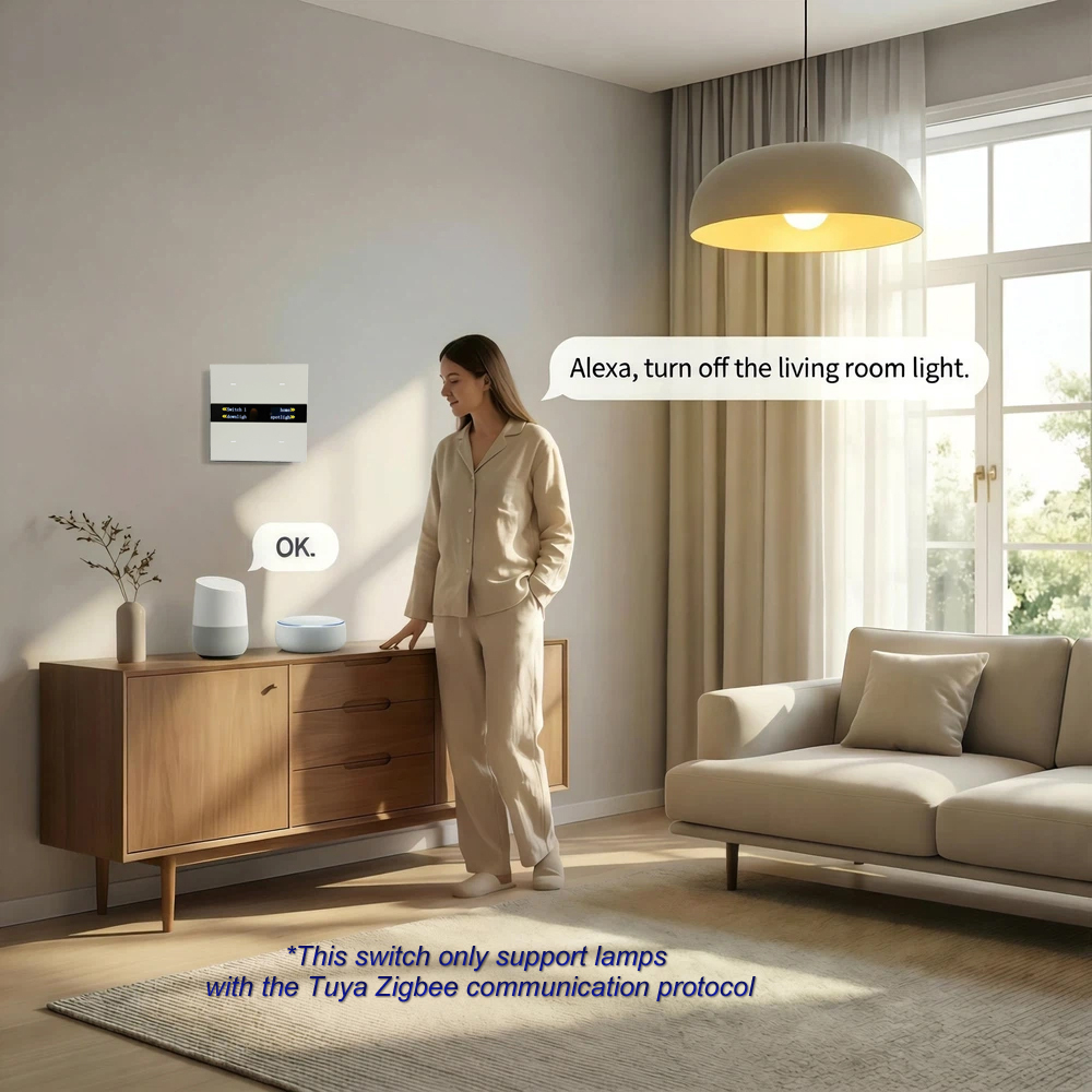 M8 Pro Zigbee Smart Switch Pan - Smart Home Lighting Control review and price