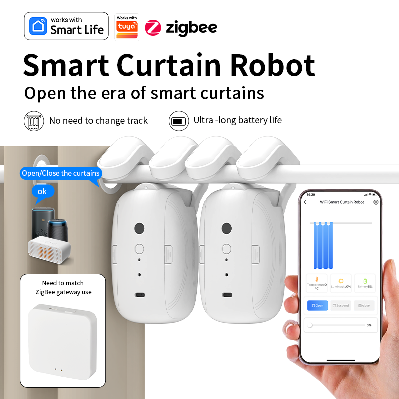 Zigbee Smart Curtain Driver Ro - Smart Home Life review and price