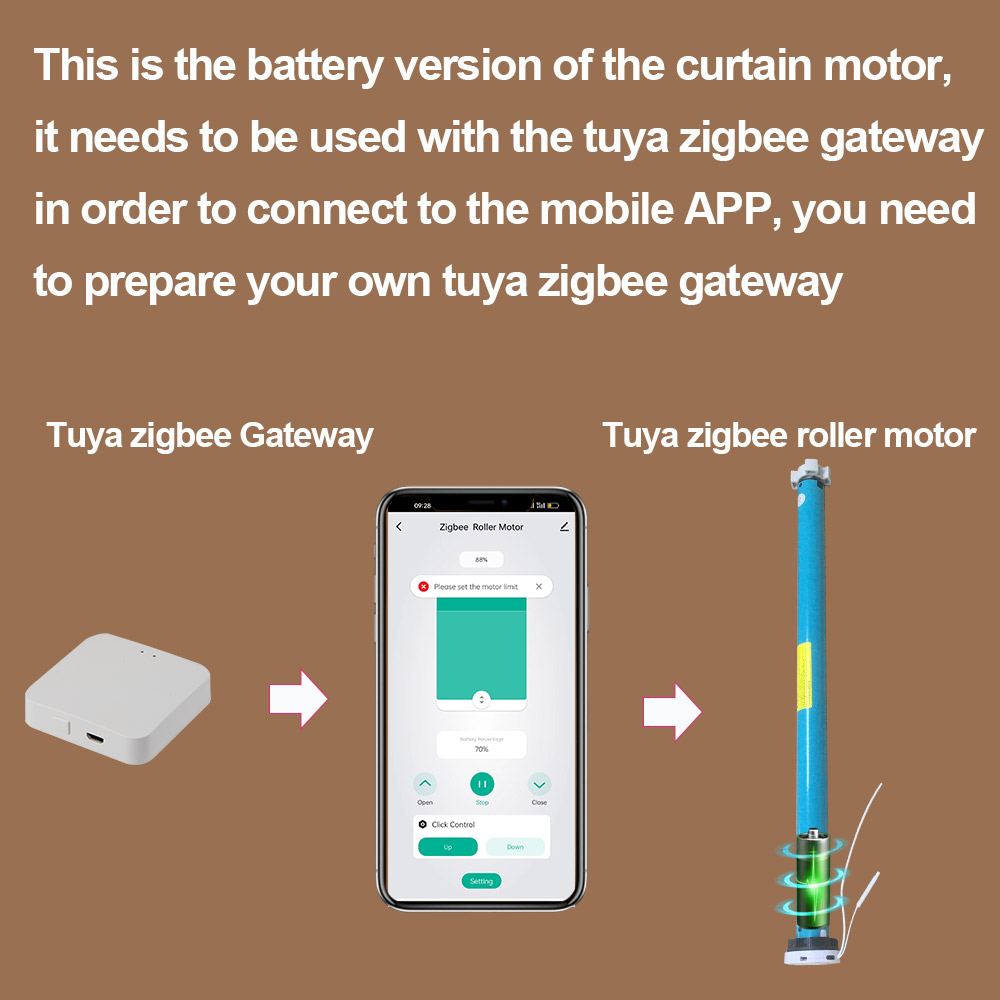 Boyarca 1.3N.m Battery Tuya Zi - Smart Home Blinds review and price