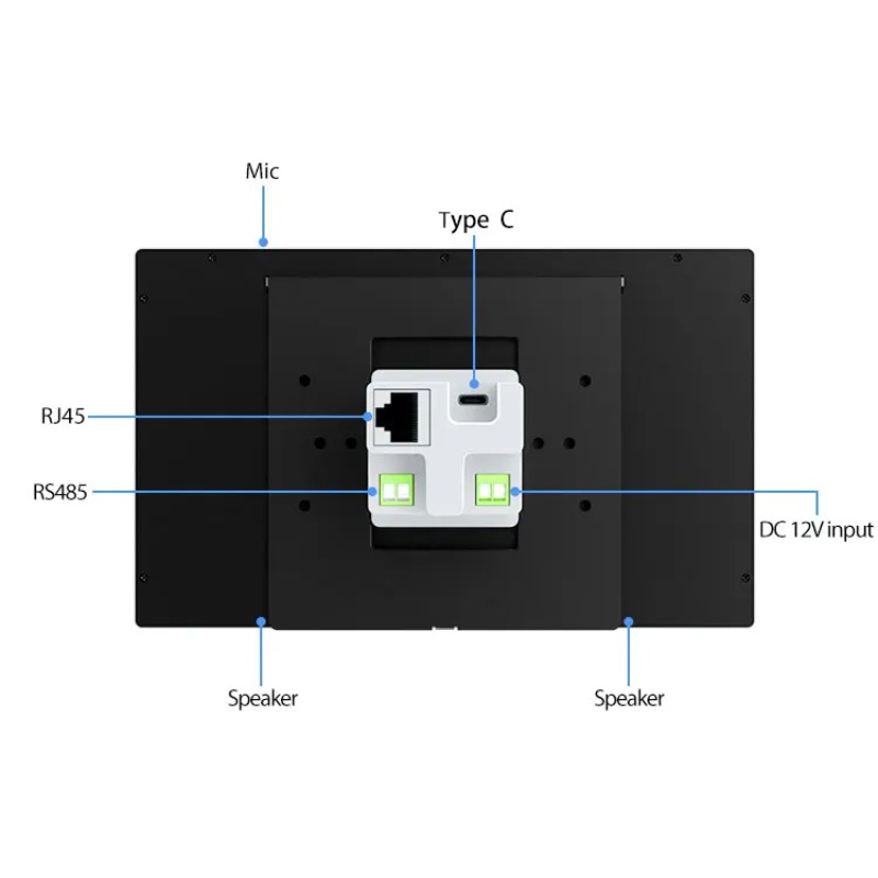 8 Inch POE Wall-Mounted Touch  - Smart Home Knx review and price