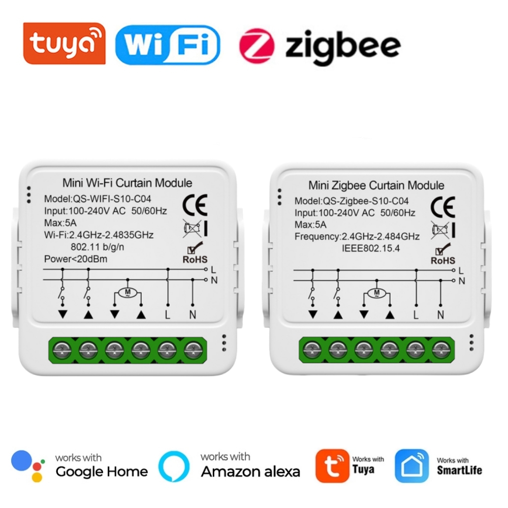 Tuya WiFi Zigbee Smart Curtain - Smart Home Blinds review and price
