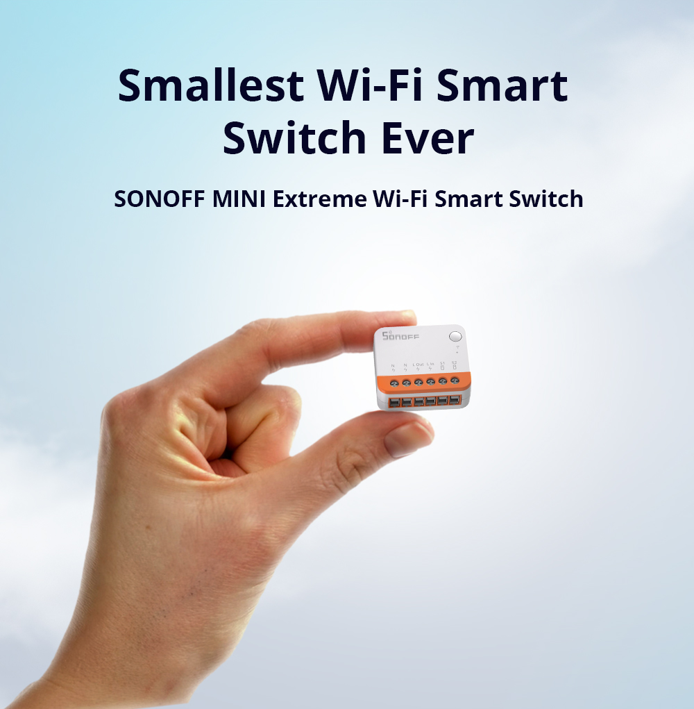 Sonoff Mini R4 Extreme Wifi Sm - Smart Home Life review and price