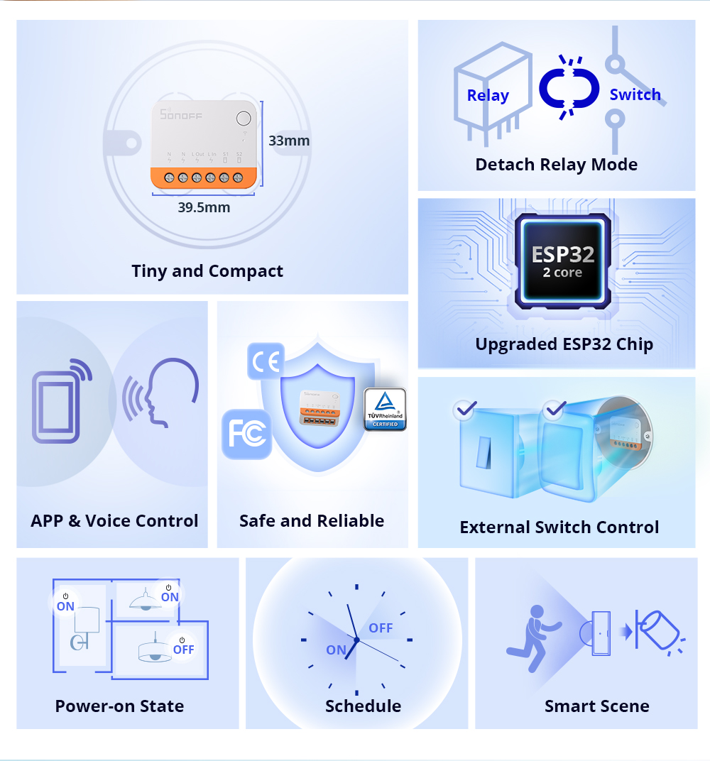 Sonoff Mini R4 Extreme Wifi Sm - Smart Home Life review and price